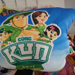 Gối kun cho bé đi học siêu mịn