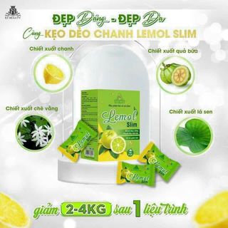 Kẹo giảm cân chanh chính hãng giá sỉ