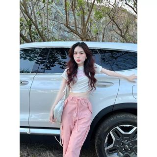 BỘ NỮ, SET QUẦN ÁO SPOILED NỮ QUẦN CHẤT KAKI ÁO THUN GÂN SIÊU ĐẸP