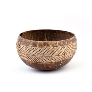 Bộ sản phẩm bát dừa 12 (2 gáo dừa, 2 muỗng dừa, 4 ống hút tre, 1 túi tote)