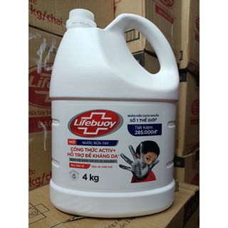 Nước rửa tay Lifebuoy Can 4KG (Đỏ)