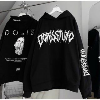 Áo hoodie in doris, form dưới 70kg
