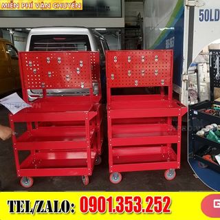 Xe đẩy 2 ngăn 3 ngăn 4 ngăn đựng đồ nghề giá tốt