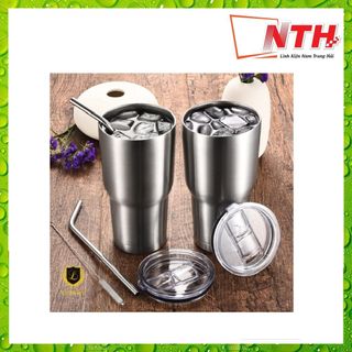 LY GIỮ NHIỆT YETI 900ML MẪU INOX- BOX FULL PHỤ kiện giá sỉ