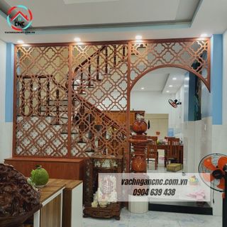 25+ Mẫu thiết kế vách ngăn cnc cầu thang đẹp, hiện đại