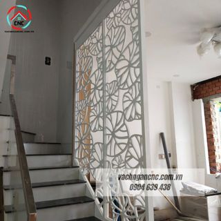 25+ Mẫu thiết kế vách ngăn cnc cầu thang đẹp, hiện đại