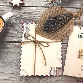 Thiệp Sinh Nhật NIVANA Vintage (cam)