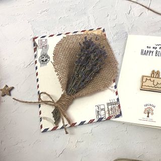 Thiệp Sinh Nhật NIVANA Vintage (cam)