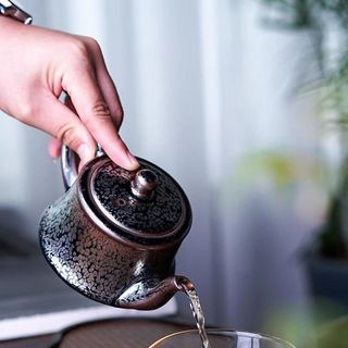 Ấm Trà Kiến Trản Giọt Dầu