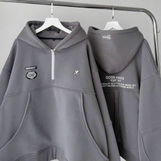 Áo Hoodie cổ trụ dây kéo , form dưới 70kg, nón vải chính