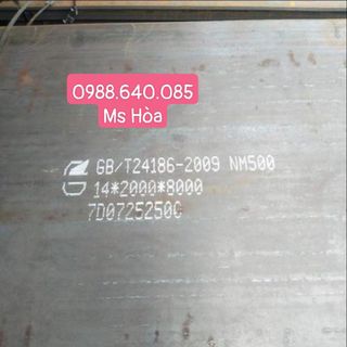 THÉP TẤM CHỊU MÀI MÒN NM500/ NM450/ NM400