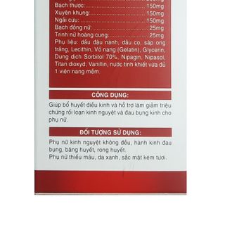 Viên uống Bổ huyết điều kinh an nguyệt san optiz (c/30v)