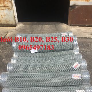 Lưới thép B10, B20, B30 mạ kẽm có sẵn tại Hà Nội