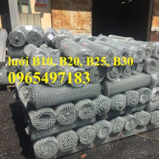 Lưới thép B10, B20, B30 mạ kẽm có sẵn tại Hà Nội