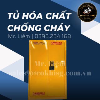 Tủ đựng hóa chất chống cháy (tủ đựng dung môi chống cháy)