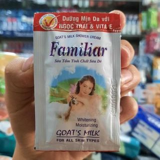 Sữa tắm Dê Familiar Dê 12 gói / dây