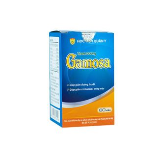 [HỘP 60 VIÊN] THANH ĐƯỜNG GAMOSA - HỌC VIỆN QUÂN Y