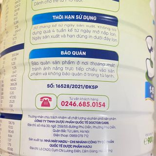 [ HÀNG CHÍNH HÃNG] Sữa BIO IQ GROW 1-3 tuổi Lon 900G