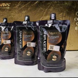 DẦU HẤP Ủ TÓC PHỤC HỒI SIÊU MƯỢT BERDYWINS ARGAN OIL COLLAGEN COMPLEX 500ML