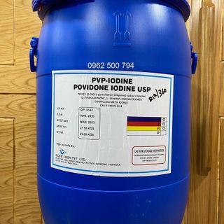 PVP Iodine Ấn Độ diệt khuẩn, xử lý nước, dùng cho trại giống thuỷ sản