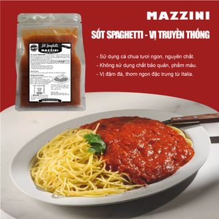 Sốt mì Ý Spaghetti - Xốt MAZZINI spaghetti, pizza, bit tet, tomatoe sauce ca chua Italia vị oregano - 500gr - 0.5kg giá sỉ