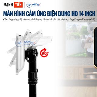 Màn Hình Cảm Ứng KTV01 HD 14 Inch - Màn Hình Karaoke Chọn Bài Tiện Lợi Kèm Chân Cao Cấp Sắc Nét Giá Rẻ Dễ Dàng Sử Dụng