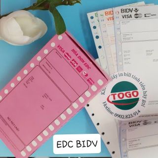 GIẤY EDC 3 LIÊN CÀ THẺ NGÂN HÀNG VCB, VTB, BIDV