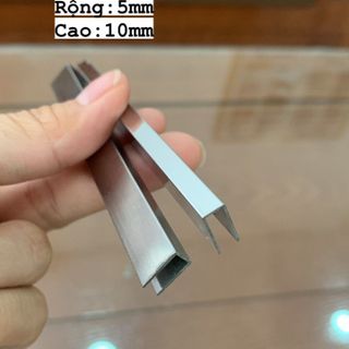 nẹp inox chữ U- Nẹp trang trí nội thất PTM