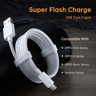 Cáp sạc siêu nhanh Oppo Super VOOC 6A 65W Chân TypeC