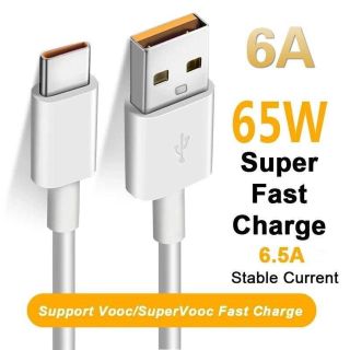 Cáp sạc siêu nhanh Oppo Super VOOC 6A 65W Chân TypeC