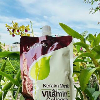 KEM Ủ TÓC - KEM HẤP TÓC COLLAGEN VITAMIN E COLATIN MASK - SIÊU MƯỢT TÓC TÚI 500ML