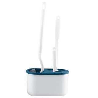 Bộ 3 món bàn chải Sillicon chà bồn cầu, vệ sinh nhà tắm