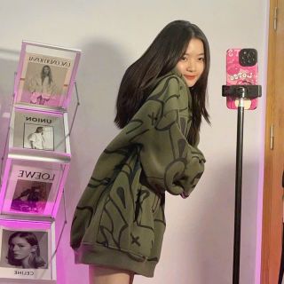 Áo hoodie Not Rabbit nón 2 lớp vải chính tay phồng rộng. Giá sỉ - giá bán buôn