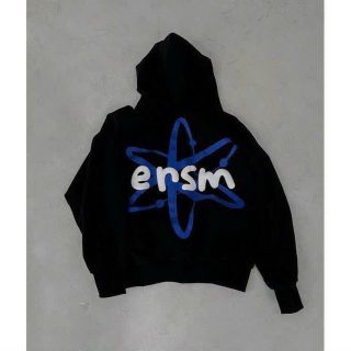 Áo hoodie ERSM in nổi nón 2 lớp cải chính tay phồng. Giá sỉ - giá bán buôn
