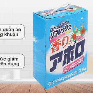Bột Giặt Hương Hoa Kaori No Appolo Nội Địa Nhật Thùng 3.8kg