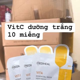 Mask mediheal màu vàng