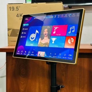 Màn Hình Cảm Ứng KTV02 - Màn Hình Karaoke Kèm Chân Cao Cấp Giá Rẻ Độ Phân Giải 4K Màn Hình 19.5in Cảm Ứng Mượt Mà Màu Sắc Đẹp Rõ Nét Dễ Dàng Sử Dụng Bảo Hành 12 Tháng