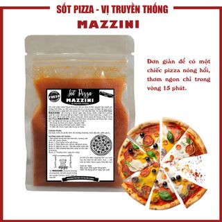 Sốt làm bánh Pizza - Xốt MAZZINI spaghetti, pizza, bit tet, tomatoe sauce ca chua Italia vị oregano - 500gr - 0.5kg giá sỉ