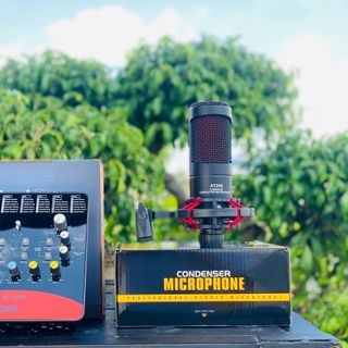 Micro Thu Âm 48V Chính Hãng MTMax AT200 - Micro LiveStream , Karaoke Cao Cấp Giá Cực Rẻ, Độ Nhạy Cao, Bắt Âm Tốt, Âm Thanh Sắc Nét Chuyển Micro Chuyên Nghiệp, Bảo Hành 12 Tháng.