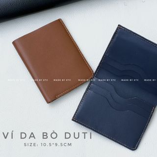 Ví da bò duti nhiều màu