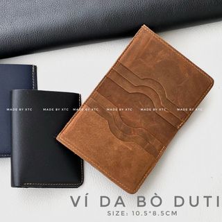 Ví da bò duti nhiều màu