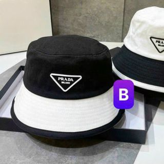 Mũ bucket tam giác ngược viền trắng hoặc đen CQ