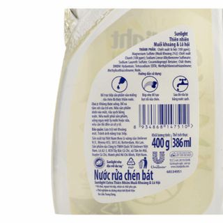 Sunlight Rửa Chén Thiên Nhiên 400g