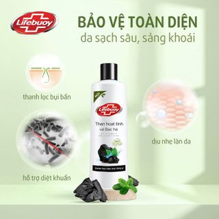 Lifebuoy ST Than & Bạc Hà 850g