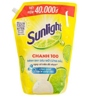 Sunlight Rửa Chén Túi Chanh 3.5Kg giá sỉ