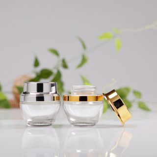 PET Vỏ Chai , Vỏ Hộp Thủy Tinh Mỹ Phẩm Nắp Vàng Bạc Cao Cấp 20g-30g-50g, 20ml-30ml-50ml-100ml-120ml ( IN LOGO THEO YÊU CẦU ) Hàng, Giá Tận Xưởng.