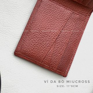 Ví miu hạt Cross dòng da nhập khẩu