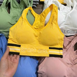 Áo bra nữ tập gym, đi bơi, đi biển co giãn tốt nhiều màu freesize sll