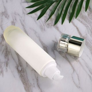 Bộ 5 PET Vỏ Chai Vỏ Hộp Mỹ Phẩm trắng đục nắp 2 lớp Sang Trọng ( IN LOGO THEO YÊU CẦU ) Hàng, Giá Tận Xưởng )