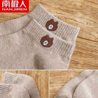 Set 10 đôi vớ gấu đủ màu năng động thể thao-Thu
